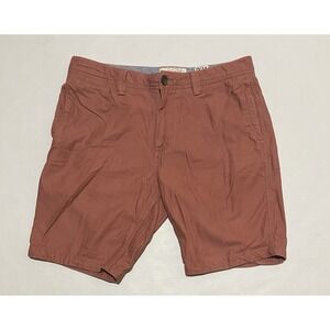 Fat Face Chino Shorts Mens 36 X Salmon Pink Cotton Casual Outdoor